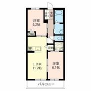 妙典ウッドベル弐番館の間取り画像