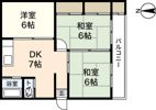 大原マンションの間取り画像