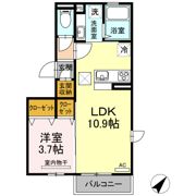 プラッツⅡの間取り画像