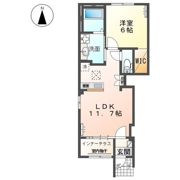 リアン・Ⅰの間取り画像