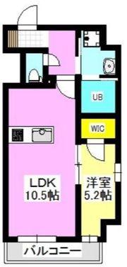 クオリアコート和田町の間取り画像