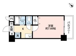 ダイナコート水前寺公園北の間取り画像