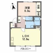 ディアスわかばの間取り画像