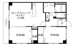 フォブールキュア高岡の間取り画像