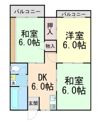 ラフィーネ刀根山の間取り画像