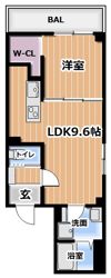 グランツ東香里園町の間取り画像