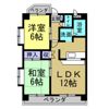 リブインサカイⅢの間取り画像
