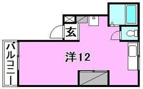 コーポサンテラスの間取り画像