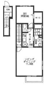 レガリアの間取り画像