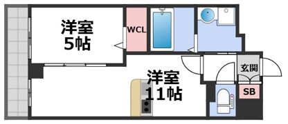 VITA荒本の間取り画像