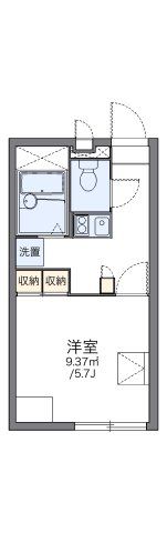 レオパレス谷万成の間取り画像