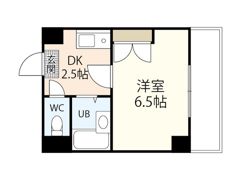 シティーパル土井の間取り画像