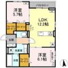 CLASSEUM仙台小田原 Ⅱの間取り画像