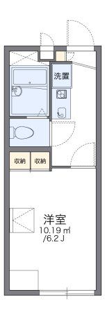レオパレスウエストステージの間取り画像