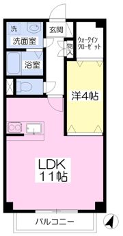 グリーンハイムの間取り画像