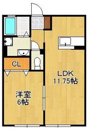 オーク上富野の間取り画像