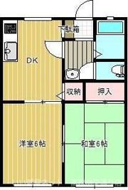 ニューサンシティB棟の間取り画像