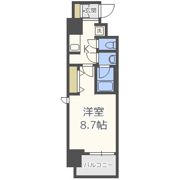 コンフォリア心斎橋EASTの間取り画像