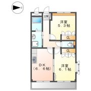 プラッツ・Ⅱの間取り画像