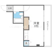 クレール若竹の間取り画像