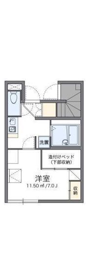 レオパレスフレンド2の間取り画像