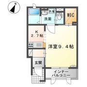 クレールの間取り画像