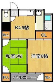 トキワビル5の間取り画像