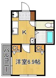 藤本ビルNo.25の間取り画像