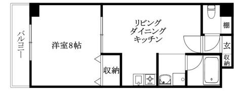 メゾンプリムラの間取り画像