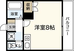 ディアハイツナカタの間取り画像