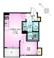 REGALEST 瑞江の間取り画像