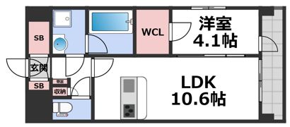 LA GRACE 千林大宮の間取り画像