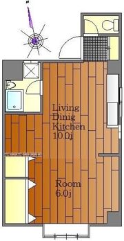 上原3丁目マンションの間取り画像