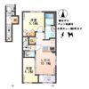 小信中島新築アパートの間取り画像
