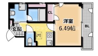 ジュネス関目高殿の間取り画像