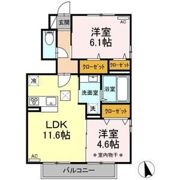 D-ROOMリジェールの間取り画像