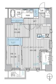 グランシャルール武蔵境の間取り画像