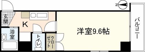 メゾン十日市の間取り画像