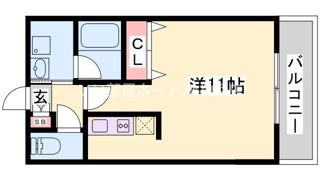 パレス東洋神戸6号館の間取り画像