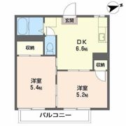 サンライズ A棟の間取り画像