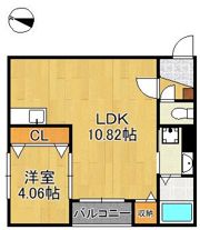 グランデ折尾の間取り画像
