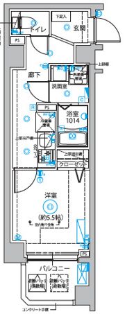 DIPS西新井の間取り画像