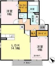 ブリジャール C棟の間取り画像