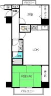 ライオンズマンション横浜リバーサイドの間取り画像