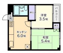 大町東1丁目 紀陽ビルの間取り画像