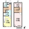 リースランド福島 A棟の間取り画像