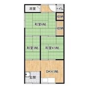 守口市大久保町アパートの間取り画像
