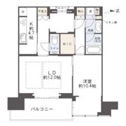 グラングリーン大阪 THE NORTH RESIDENCEの間取り画像