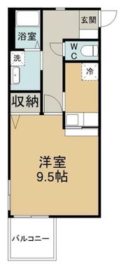 コンチネンタル・インAの間取り画像