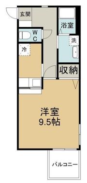 コンチネンタル・インAの間取り画像